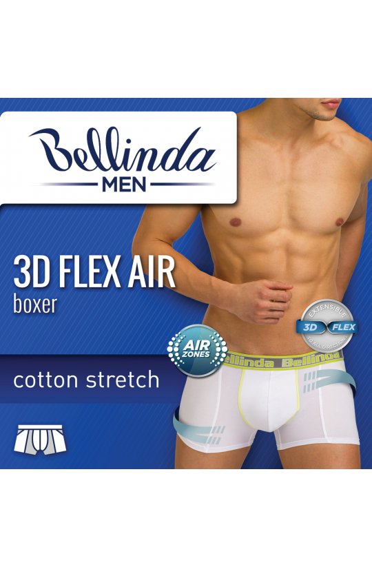 Pánské boxerky s 3D flex bavlnou vhodné pro sport 3D FLEX AIR BOXER