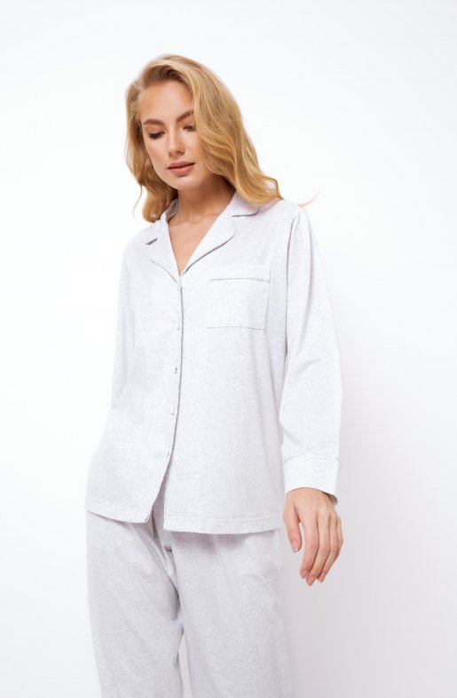 Klasické bavlněné dámské pyžamo Charlie
