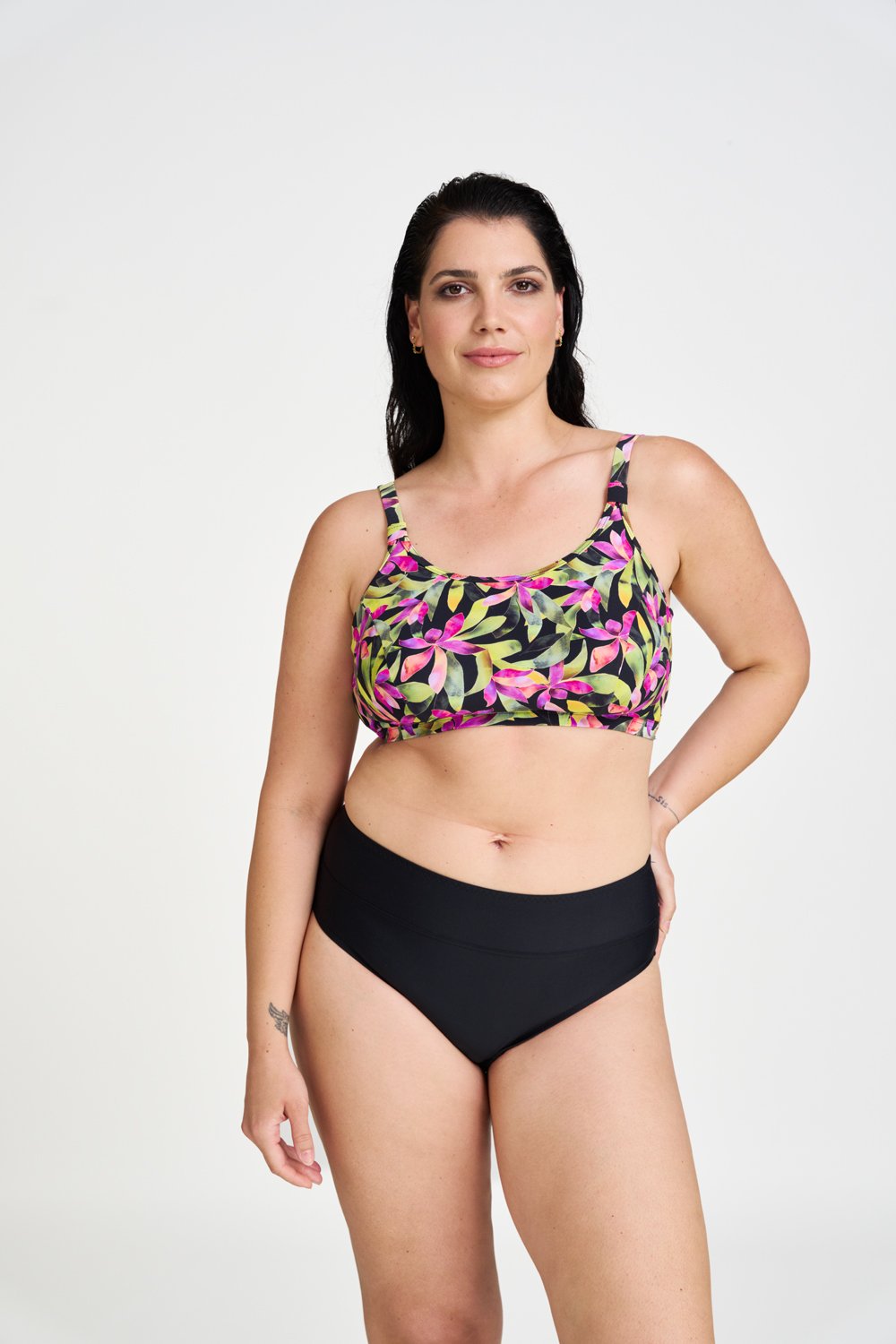 Dvojdielne športové protetické plavky