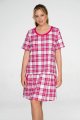 Noční košile se sukýnkou Pink Cubes