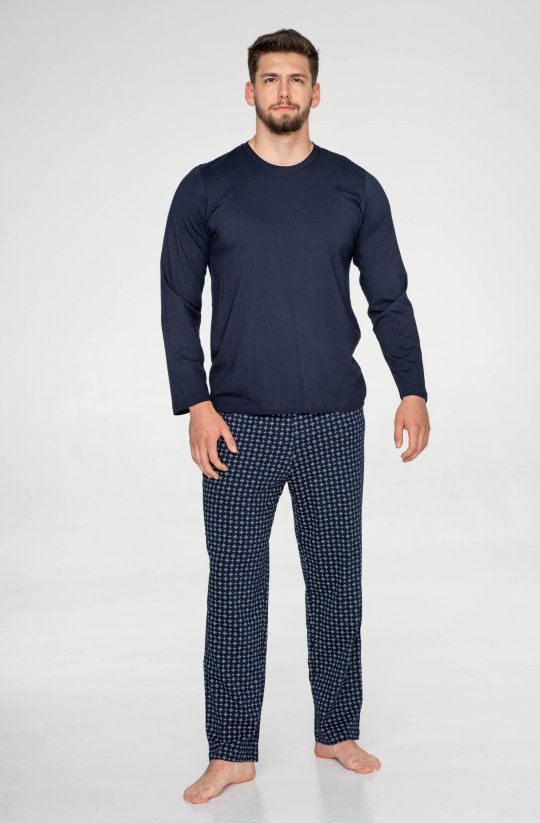 Bavlněné pánské pyžamo Mens Cross