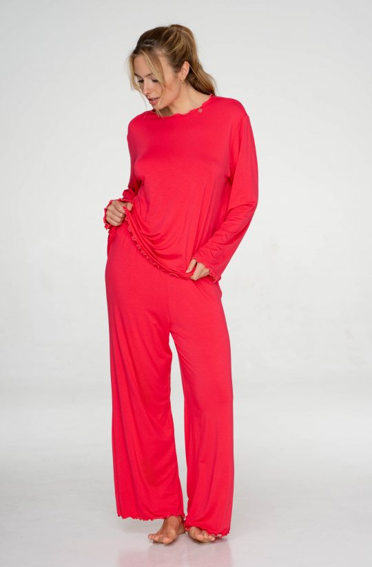 Dámské pyžamo z jemné viskózy Coral