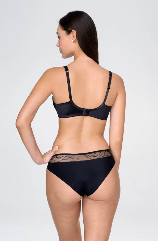 Vyztužená podprsenka BeautyBra Flow se zdobenými košíčky