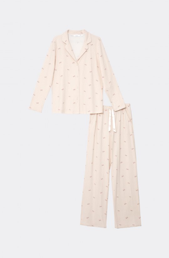 Dámské košilové pyžamo Yvette