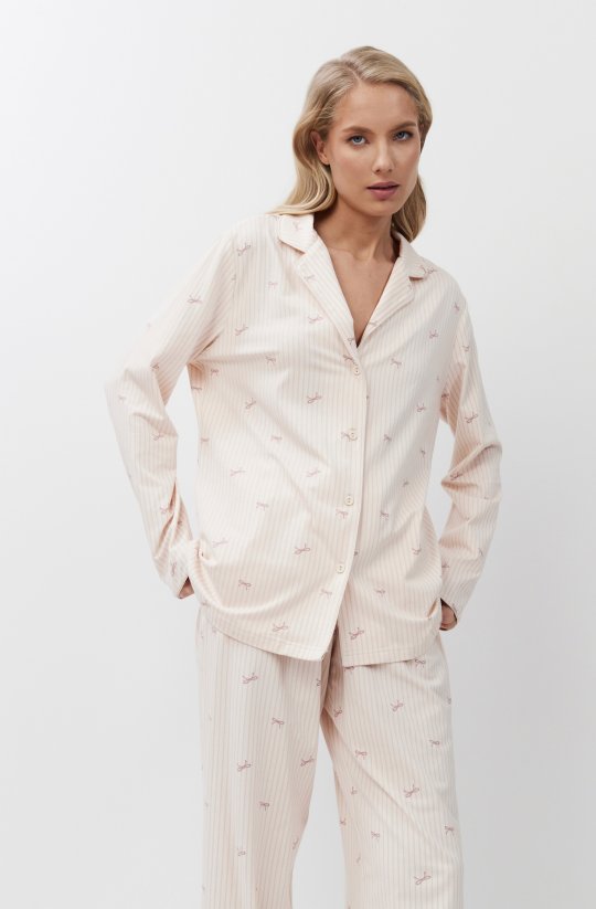 Dámske košeľové pyžamo Yvette