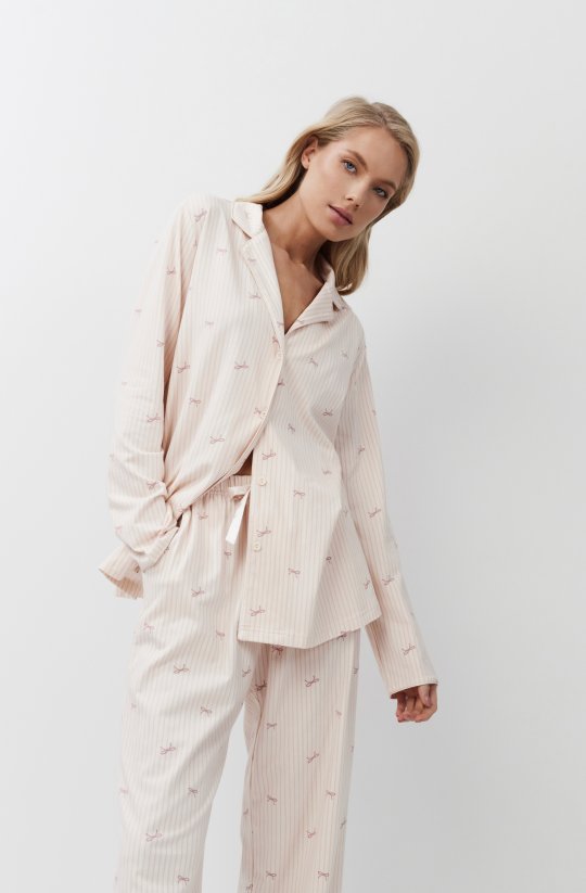 Dámske košeľové pyžamo Yvette