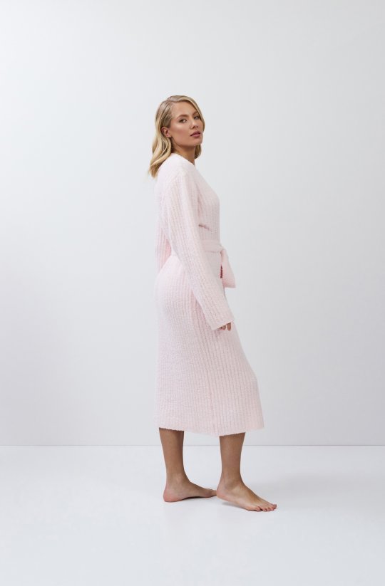 Plyšový pruhovaný župan Jessica