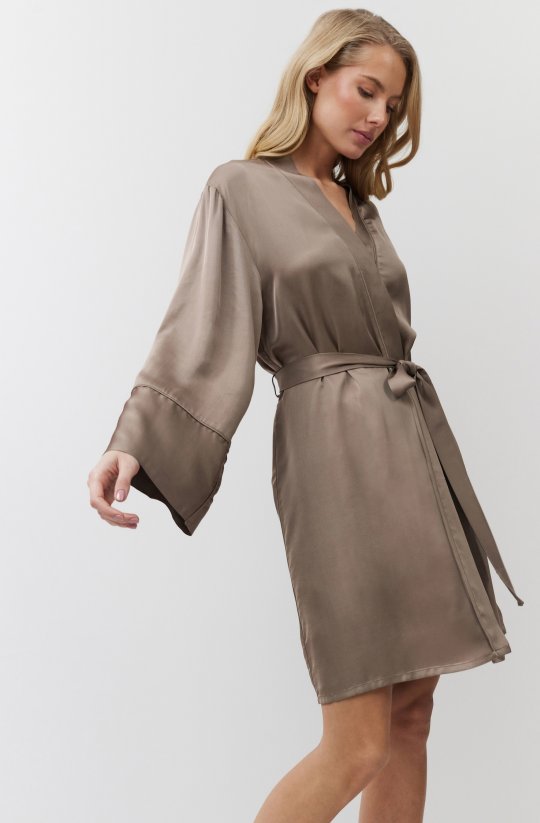 Dámsky saténový župan Mila