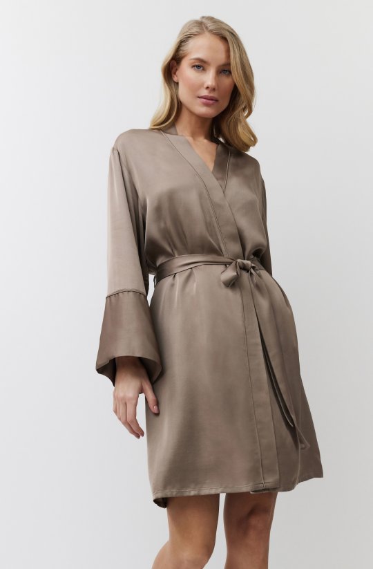 Dámsky saténový župan Mila