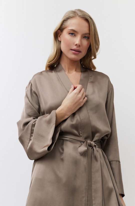 Dámsky saténový župan Mila