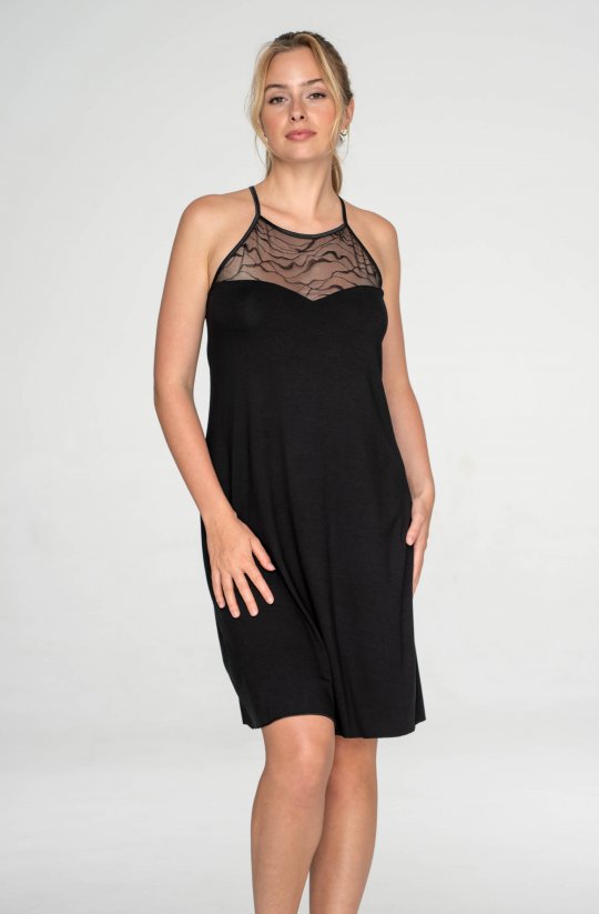 Nočná košieľka s elegantným tylom Flow