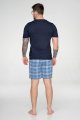 Bavlněné pánské pyžamo Mens Cubes