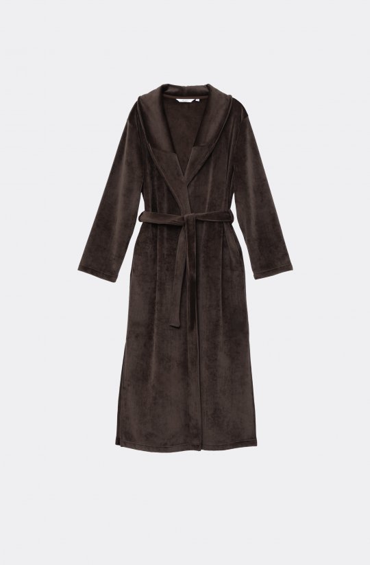 Dlhý župan s bočnými rázporkami Milene