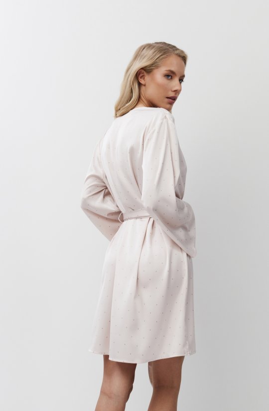 Dámsky župan Gwen s jemnými bodkami