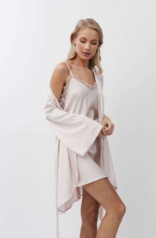Nočná košieľka Gwen s jemnou čipkou