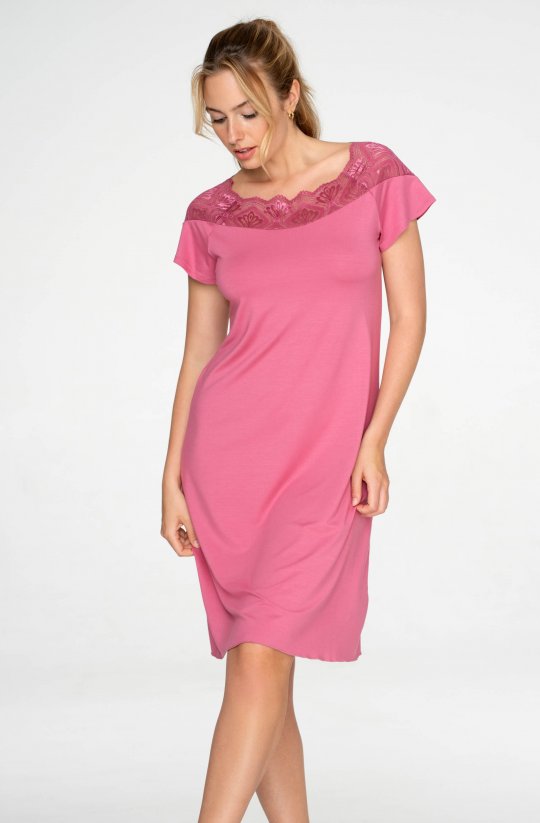 Nočná košieľka Desire s lodičkovým výstrihom