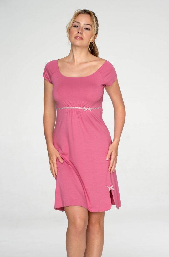 Nočná košieľka Hyacinth s mašličkou