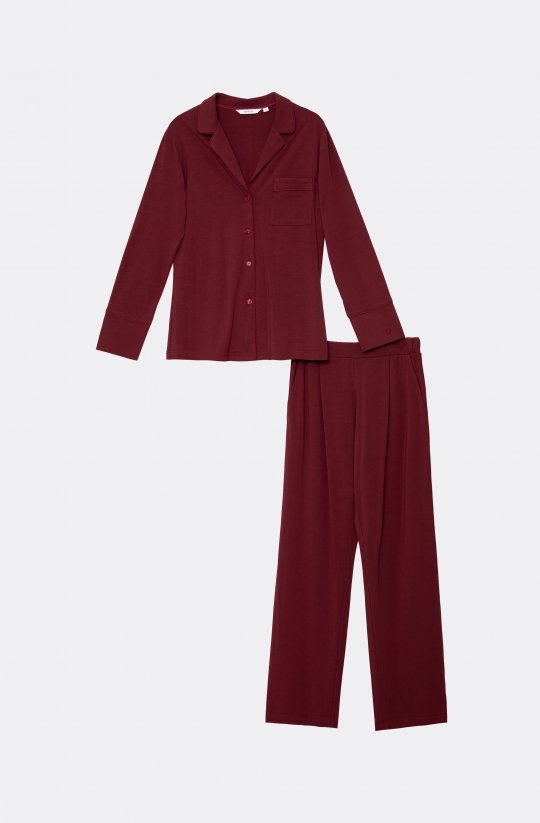 Dámske bavlnené pyžamo Cadance s prímesou modalu