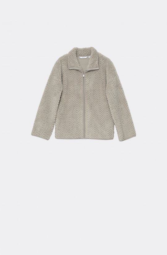 Zateplená mikina Ela so zimným vzorom