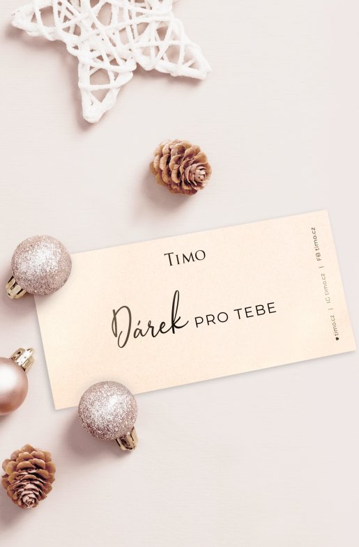 Darčekový poukaz pre nákup na predajni