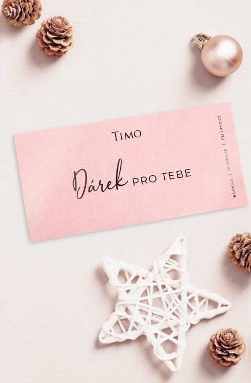 Dárkový poukaz pro nákup na prodejně