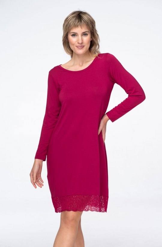 Noční košile Passion s kulatým výstřihem