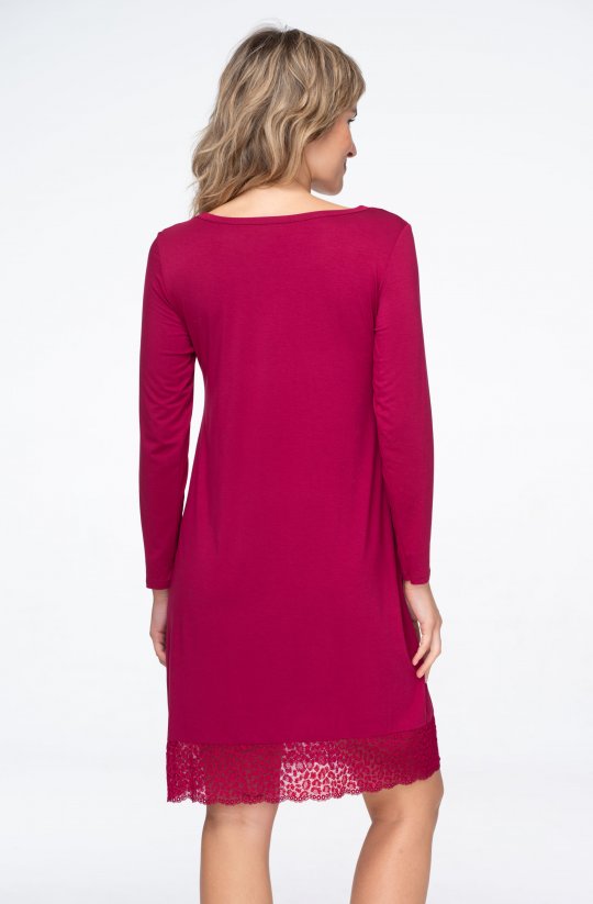 Nočná košeľa Passion s okrúhlym výstrihom