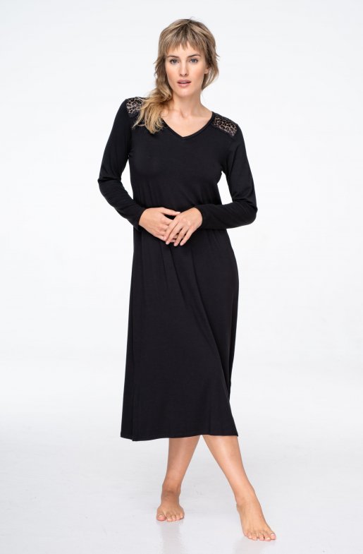 Noční košile Passion s krajkovými zády