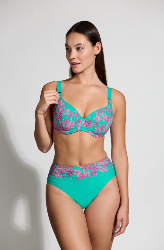 Rychleschnoucí plavky s šitou podprsenkou