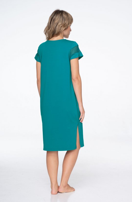 Šaty se síťovanými detaily