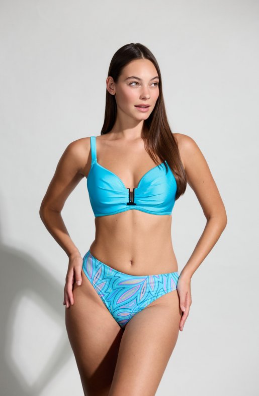 Dvoudílné plavky BeautyBRA s ozdobnou sponou