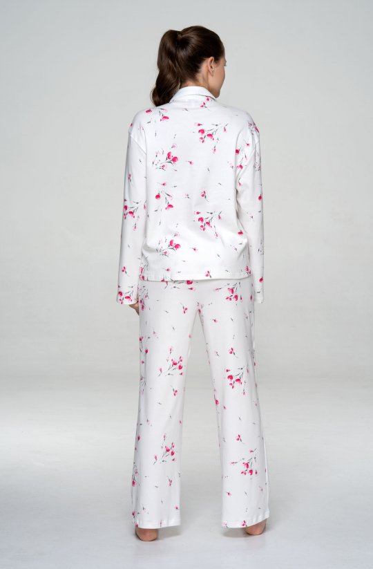 Dámské bavlněné pyžamo Cherry Blossom