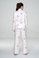 Dámské bavlněné pyžamo Cherry Blossom s propínacím topem