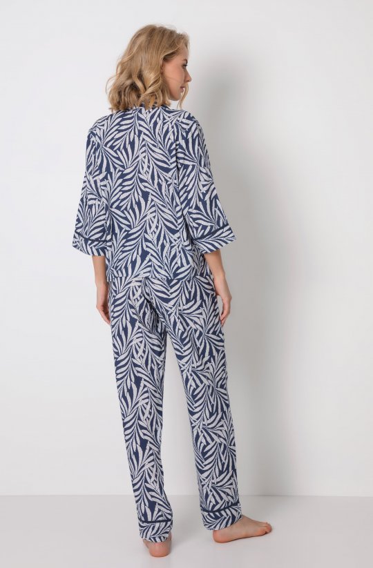 Dámské pyžamo s tropickým vzorem